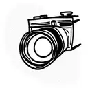 Justin Spalek photo camera tattoo design idea