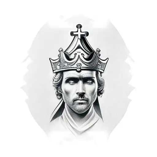 bishop chess piece tattoo design idea