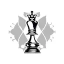 queen chess piece tattoo design idea