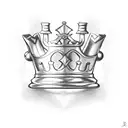 queen chess piece tattoo design idea