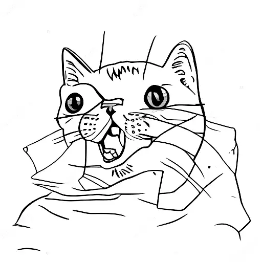 schrodinger cat tattoo design idea