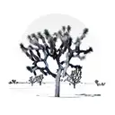 joshua tree tattoo design idea