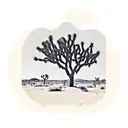 joshua tree tattoo design idea