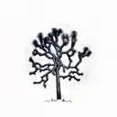 joshua tree tattoo design idea