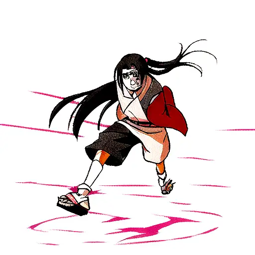 Itachi from Naruto tattoo design idea