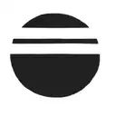 a black sphere tattoo design idea