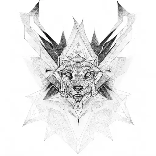 metatron cub tattoo design idea