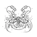 semi colon  tattoo design idea