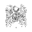 semi colon  tattoo design idea