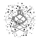 semi colon  tattoo design idea