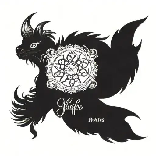 child's name and birthdate incorporated tattoo design idea