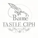 child name and date of birth tattoo design idea