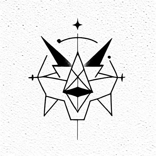 c'est la vie with libra constellations tattoo design idea