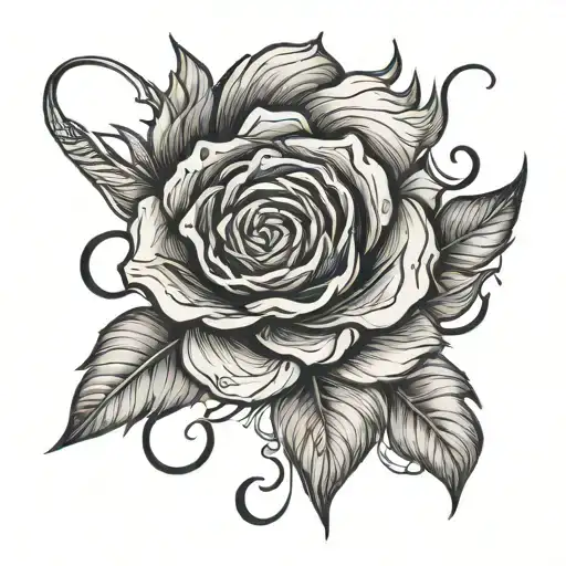 Incorporate whip scars into a tattoo design to symbolize overcoming past challenges tattoo design idea