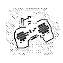 A pixelated retro video game controller surrounded by musical notes and camera lenses tattoo design idea