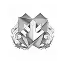 pinky promise with an A and S tattoo design idea