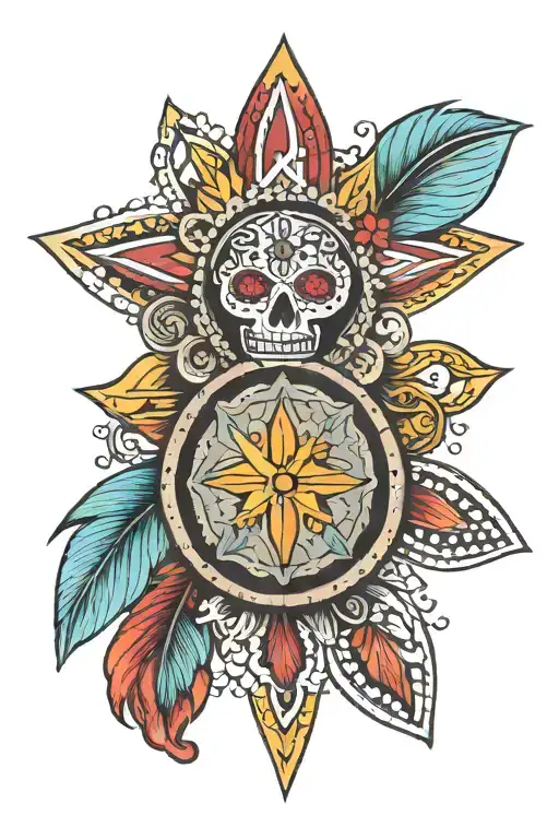 New Mexico Zia Montana 406 tattoo design idea