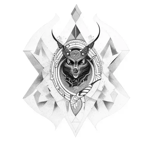 hecate tattoo design idea