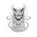 hecate tattoo design idea