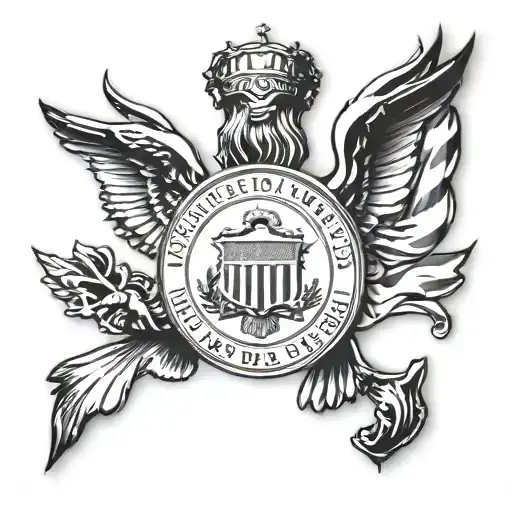 us seal tattoo design idea