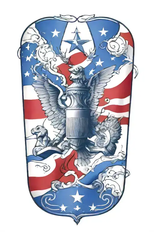 us  constitution tattoo design idea