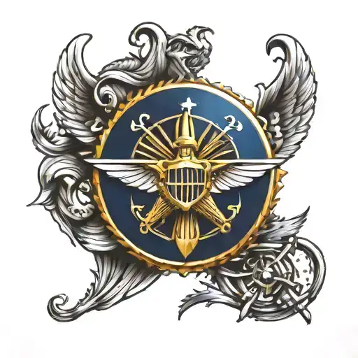 department of the Navy tattoo design idea