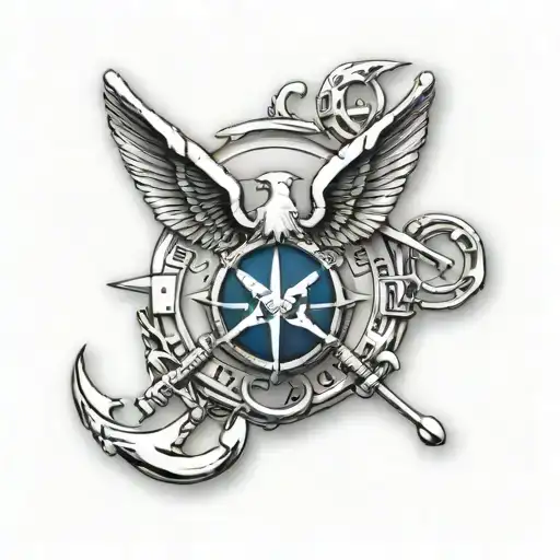 department of the Navy tattoo design idea