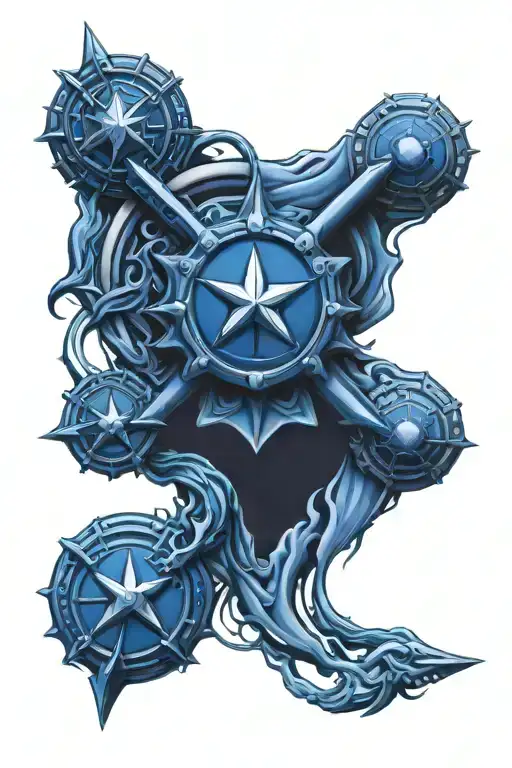 Navy veteran tattoo design idea