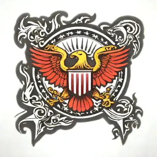 us seal tattoo design idea