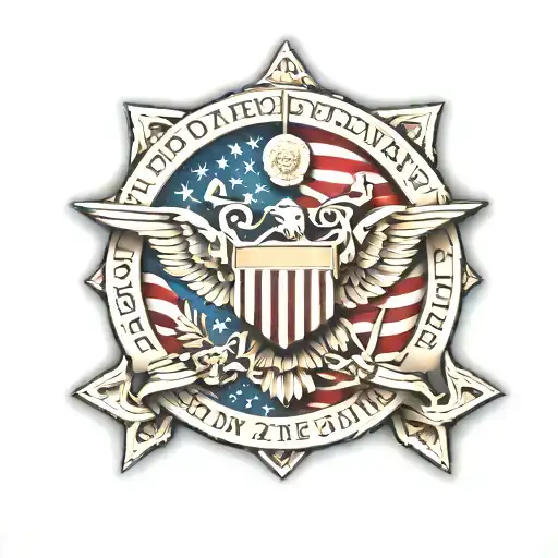 us seal tattoo design idea
