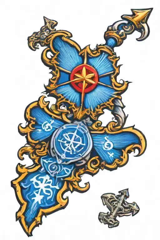 Navy veteran tattoo design idea