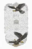 us  constitution tattoo design idea