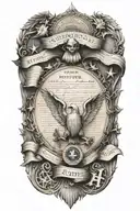 us  constitution tattoo design idea