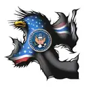 us seal tattoo design idea