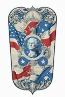 us  constitution tattoo design idea