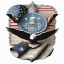 us  constitution tattoo design idea