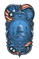 us  constitution tattoo design idea