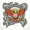 us seal tattoo design idea