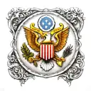 us seal tattoo design idea
