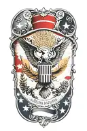 us  constitution tattoo design idea