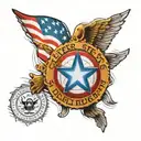 us seal tattoo design idea