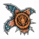 us seal tattoo design idea