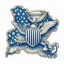 us seal tattoo design idea