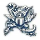us seal tattoo design idea