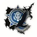 us seal tattoo design idea