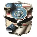 us  constitution tattoo design idea