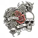 And even if you feel bad in this life. Don't kneel before anyone. Except God. tattoo design idea