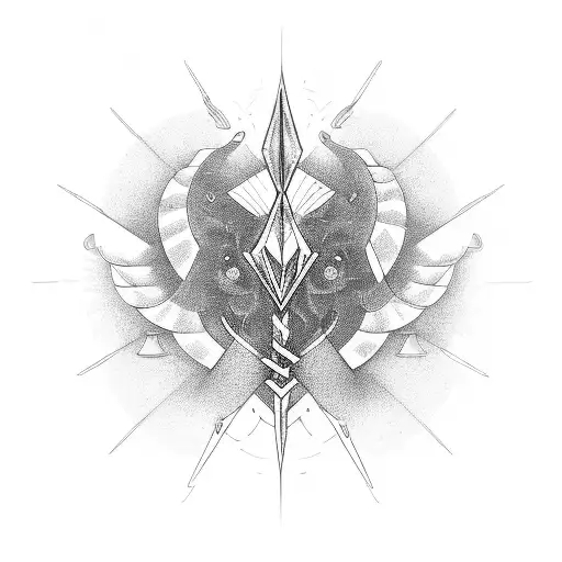 ophanim tattoo design idea