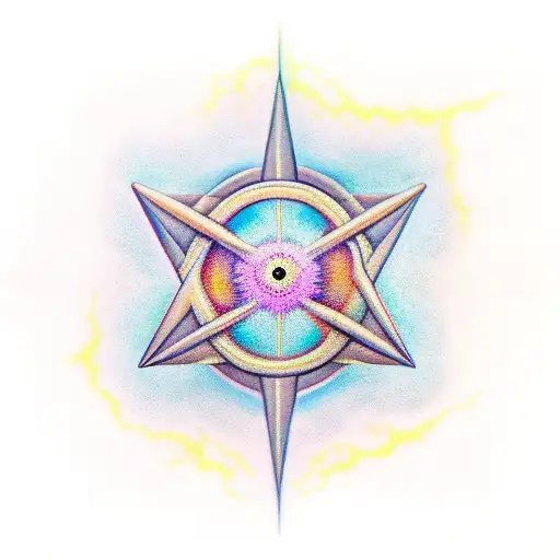 ophanim tattoo design idea