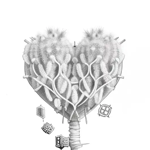 Willow- Willow tree, CJ- cactus,Ketch- Clover,Ace- Ace of hearts, Black horse- Key, tattoo design idea